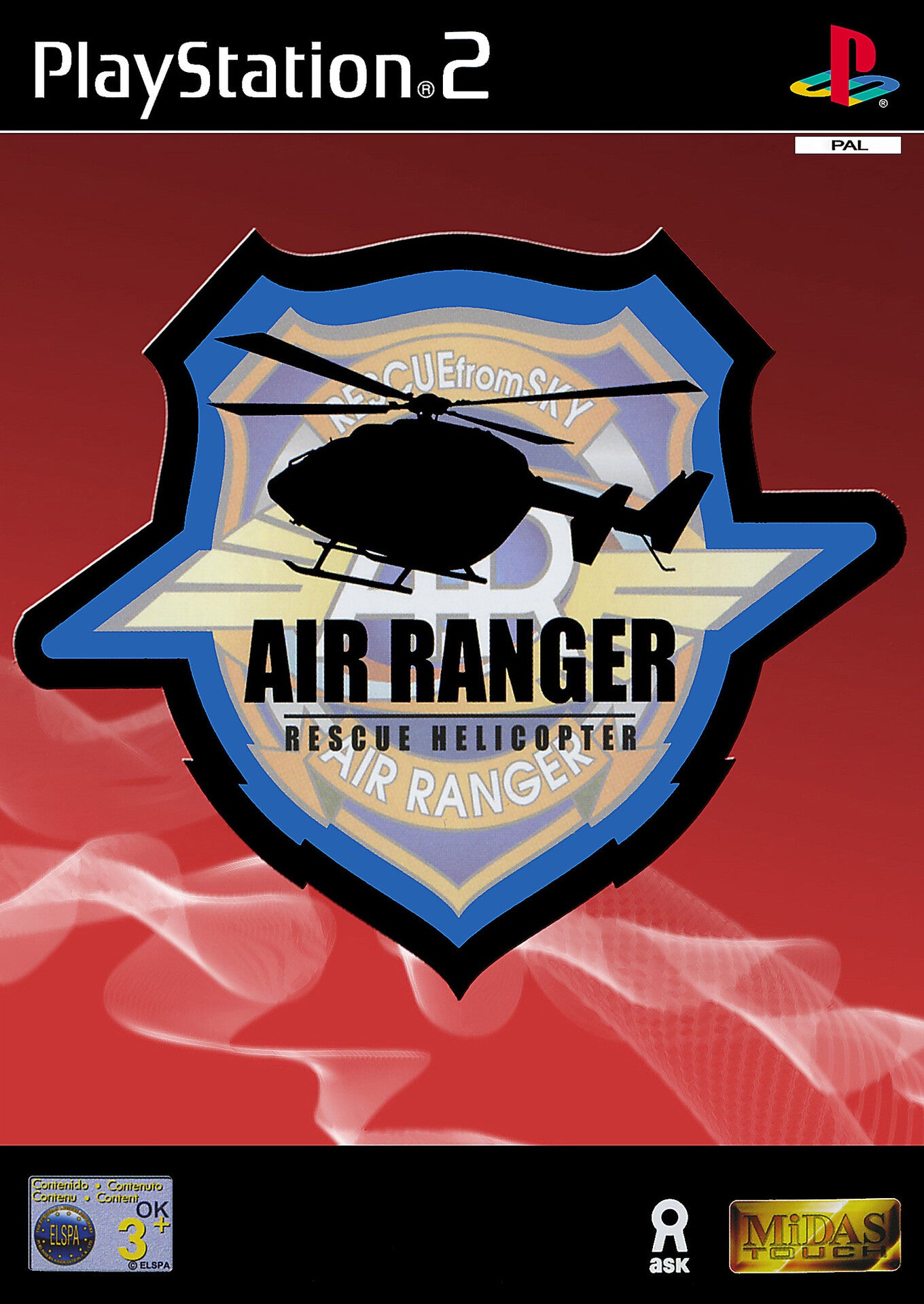 PS2 AIR RANGER RESCUE - USADO